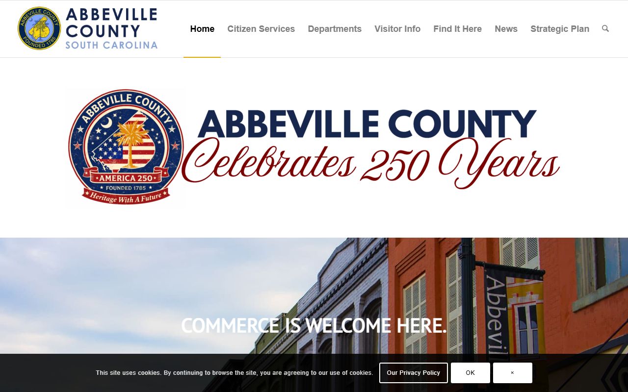 Abbeville County official website for felony records access