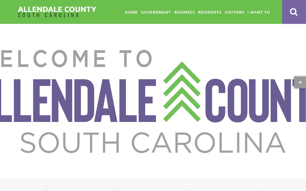 Allendale County official website for felony records access